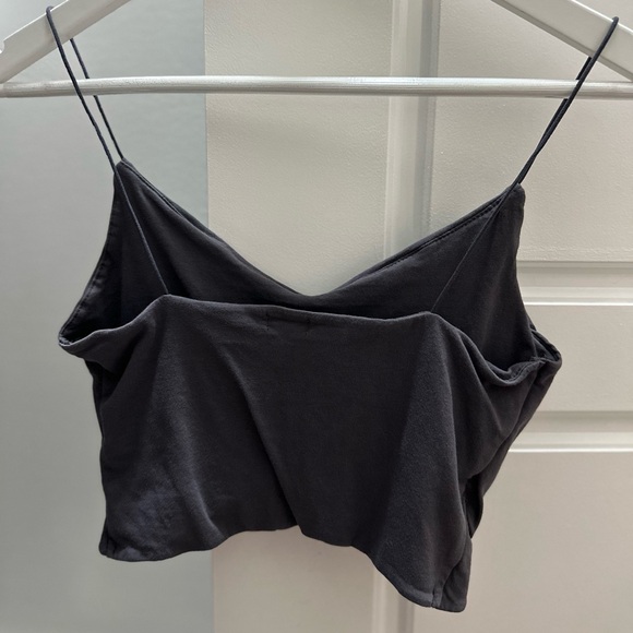 🩷3 for $20🩷Garage Tank Top Crop Top (Size Small) In Colour Dark Purple. - Picture 2 of 3